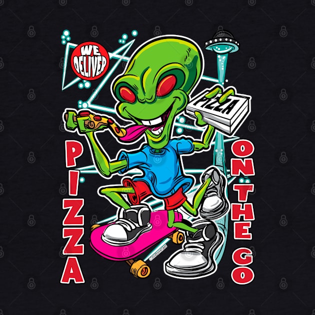 Pizza On The Go by eShirtLabs